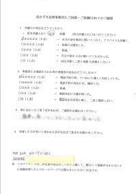 アンケート
