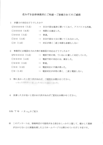 アンケート